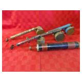(5)Vintage tin sprayers. advertising.