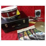 Ludwig snare drum symbol, foot pedal.