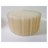 1920's Satin Art Deco light shade.
