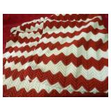 Heavy well made afghan blanket.