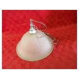 Vintage hanging light fixture.