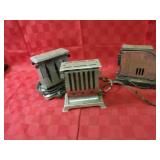 (3)Vintage electric toasters. Early