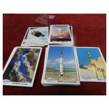 Vintage Space shuttle, astronaut trading cards