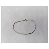 Sterling Silver Herringbone bracelet.