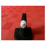 Sterling Silver ring. Beautiful stones.