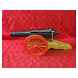 Johnny Reb civil war plastic toy cannon