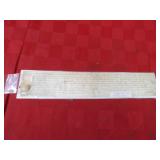 1760 Colonial New York letter 18th century