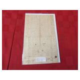 1769 Colonial Maryland letter 18th century