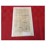 1767 Colonial Pennsylvania letter 18th century