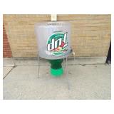 Vintage Unused 7up display sign cooler.