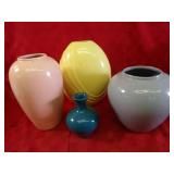 Haeger pottery & other vases.