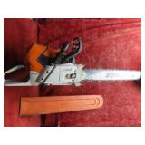 MS 661C Stihl Chainsaw 30' bar. works.