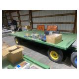 16ft Heavy Duty Running Gear Rack Wagon - Pulls