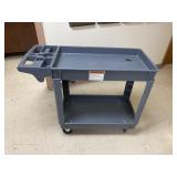 GREY ROLLING UTILITY CART #2