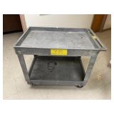 GREY ROLLING UTILITY CART