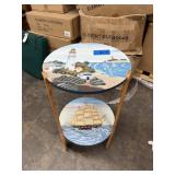 2 TIER SEASIDE SHELF