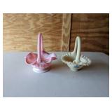 (2) Fenton Baskets-