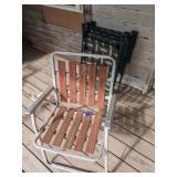 (5) Lawn Chairs