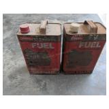(2) Coleman Fuel Canisters - Both Partially Full