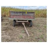 Wood Box Wagon on Running Gear