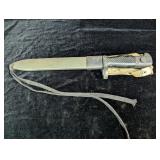 Spanish CETME Bayonet with Scabbard