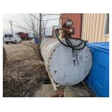 500 Gal Fuel Tank on Skid /w Pump