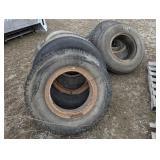 (10) Large Truck/Trailer Tires
