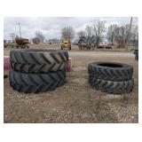 (3) Sets of Tractor Tires