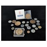 Various Tokens and Sales Tax Coins