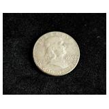 1960-P Franklin Silver Half Dollar Coin