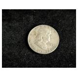 1954-D Franklin Silver Half Dollar Coin