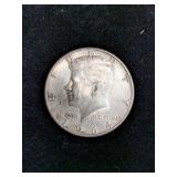 1964-D Kennedy Silver Half Dollar Coin