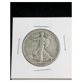1945-P Walking Liberty Silver Half Dollar Coin