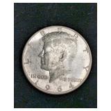 1964-D Kennedy Silver Half Dollar Coin
