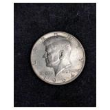 1964-D Kennedy Silver Half Dollar Coin