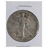 1940-P Walking Liberty Silver Half Dollar