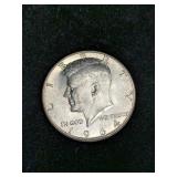1964-D Kennedy Silver Half Dollar Coin