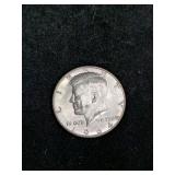 1964-D Kennedy Silver Half Dollar Coin