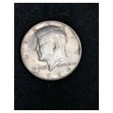 1964-D Kennedy Silver Half Dollar Coin