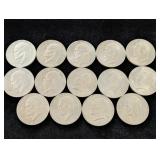 (14) 1776-1976 Bicentennial Eisenhower Dollars
