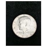 1964-D Kennedy Silver Half Dollar Coin