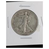 1941-D Walking Liberty Silver Half Dollar
