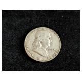 1952-P Franklin Silver Half Dollar Coin