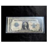 1923 Silver Certificate Dollar Bill