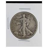 1938-P Walking Liberty Silver Half Dollar
