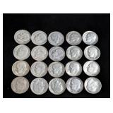 (20) Roosevelt Silver Dimes