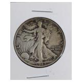 1942-S Walking Liberty Silver Half Dollar