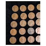 (35) Wheat Pennies -