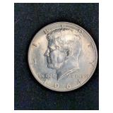 1964-D Kennedy Silver Half Dollar Coin