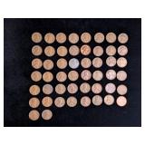 (50) Wheat Pennies -